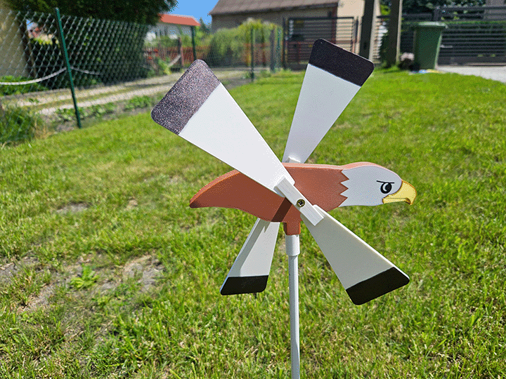 Garden Eagle Wind Spinner – Two Mounting Version