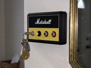 Marshall Vintage Amplifier Key Holder Wall Art