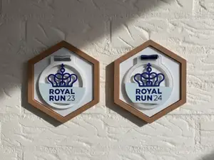 Hexagonal Medal Display Frame