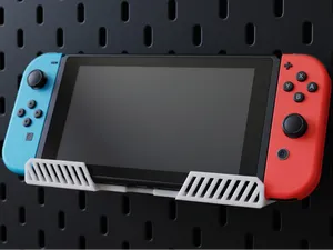 Nintendo Switch & Switch 2 Holder for IKEA Skadis