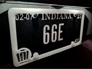 US License Plate Frame with Toyota Crown Emblem