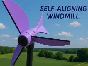 Windmühle / selbst ausrichtend + kugelgelagert