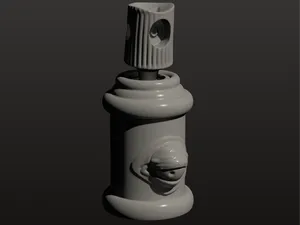 Rattling Graffiti Spray Can Fidget