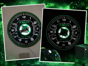 Xbox Lightbox Wall Clock