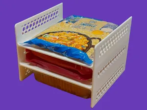 Fridge Shelf Rack – more vertical space!