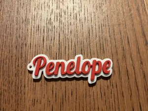 Penelope name keychain