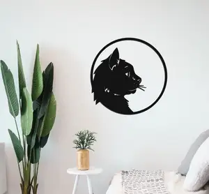Cat Wall Decoration Round