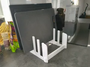 Modern Cutting Board Rack – 5 Slot Stand