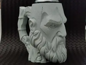 Kratos Head Can Holder / Beer mug
