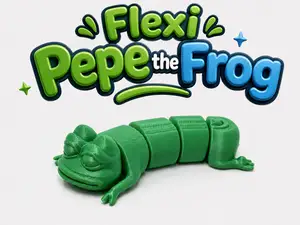 Flexi Pepe the Frog