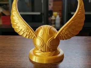Winged Golden Snitch - quick easy print