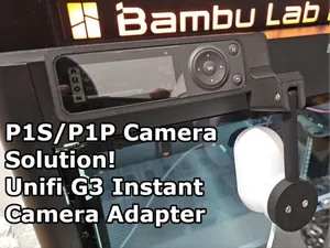 Unifi G3 Instant Camera LCD Mount for BL P1S | P1P