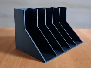 5-Slot Book Organizer