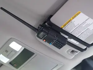 3rd Gen Toyota Tacoma Visor Radio Mount