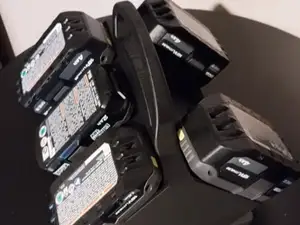 Ryobi 18v battery 6 pack holder