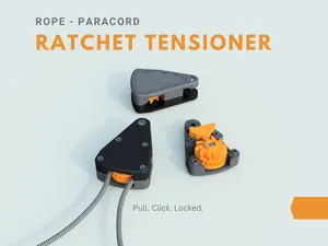 Rope Paracord Ratchet Tensioner Outdoor Tie-Down