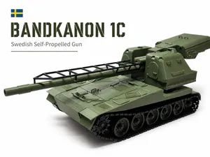 1/35 Swedish Tank Bandkanon(BKAN1C)-Working Tracks