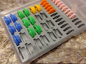 ミニ四駆　両軸モーター用ギヤケース