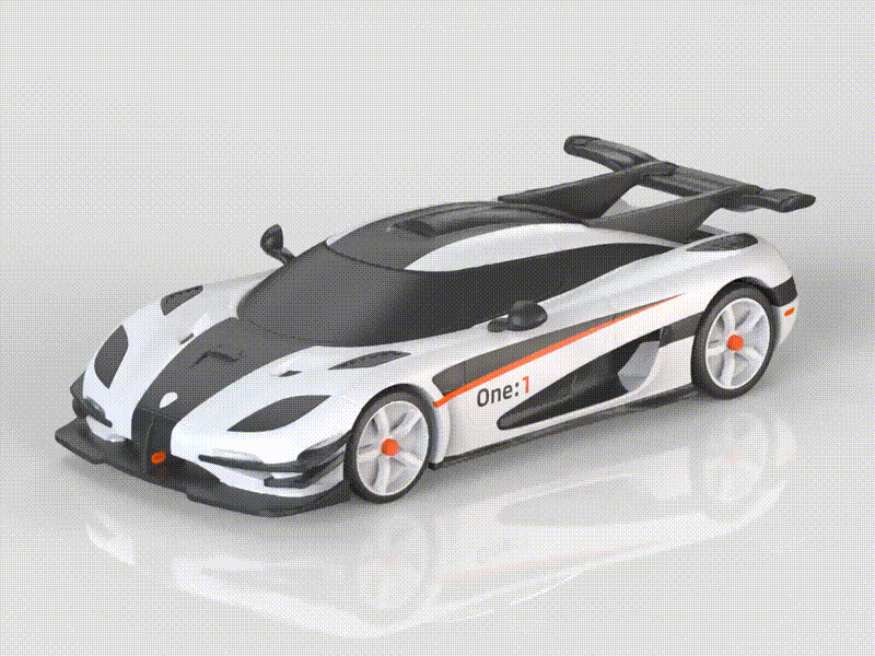 3D-модели JZX 115 для RC-машинок и диорам
