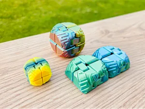 Organic Infinity Cube (print in place)