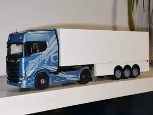 1/24 Scale Aero Box Trailer for Trucks (NO AMS)