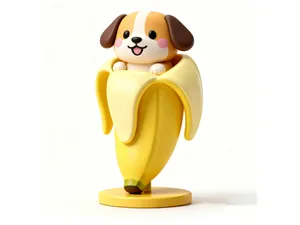 Banana Dog Tiktok Meme Funny 哈基米 抖音 Puppy