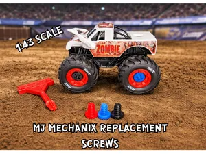 MONSTER JAM MECHANIX REPLACEMENT SCREWS 1:32/43
