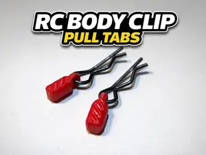 RC Body Clip / Pin Pull Tabs