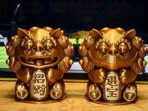 招财进宝醒狮