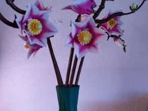 Botanicals Magnolia branches vase