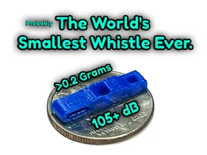 World's SMALLEST WHISTLE (probably) 110dB
