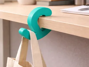 Backpack / Bag Desk Hook (Max 3 cm Desk Thickness)