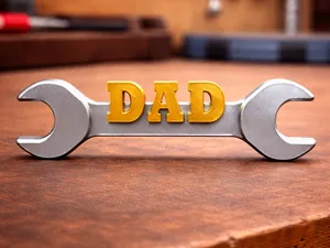 Dad Wrench Display – Father’s Day Decoration