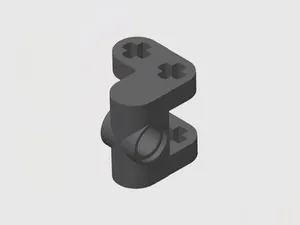 Cross Block 2 x 2 x 2 Bent 90 Split (42193/ 92907)
