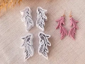 Polymer Clay Earring Mold 69 