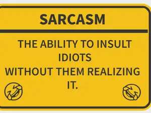 funny signs insult idiots