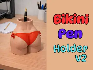 Bikini Booty Pen Holder
