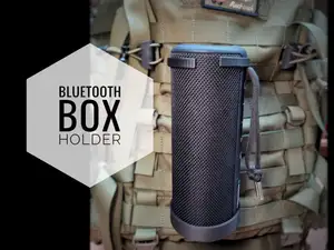 Bluetooth box holder for Molle system