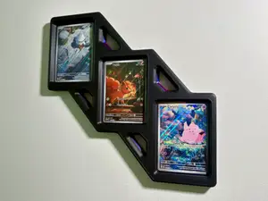 Magnetic Triple Card Wall Display Frame