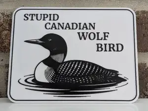 Stupid Canadian Wolf Bird Heated Rivalry