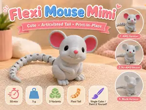 Mimi Mouse cute flexi articulated kids toy fidget