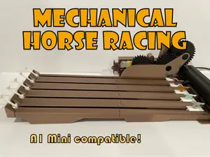 Motorized Horse Race Game