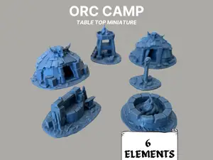 Orc Camp - Tabletop Story Element Terrain