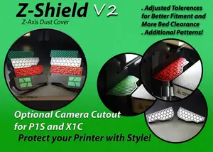 Z-Shield V2 - Z-Axis Cover for P1P, P1S, and X1C