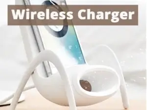 Wireless charger kit and music chair