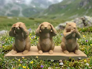 The Three Wise Marmots
