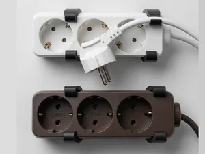 Adjustable Power Strip Wall Mount Clip every size