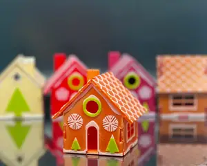Gingerbread House Christmas Card