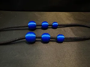 Sphere Paracord Beads - 2 Styles - 3 Sizes