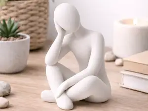 Abstract Human Figure – Thinking Pose